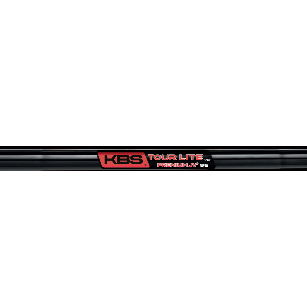Set De Shafts KBS Tour Lite 110g PVD Noir – 4-PW – X-Flex .370 – Neufs