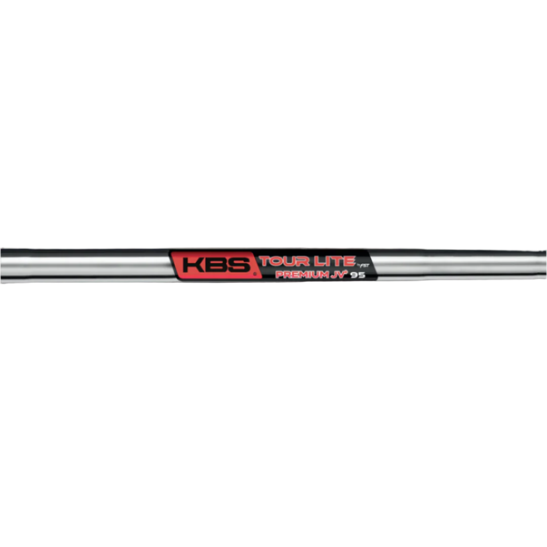KBS TOUR LITE PREMIUM JV+ CHROME STEEL IRON SHAFT (#5-9P) – LT