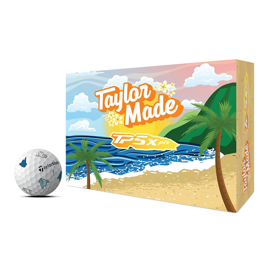TAYLORMADE TP5x PIX HAWAII GOLF BALL Limited Edition – LT Golf Shop