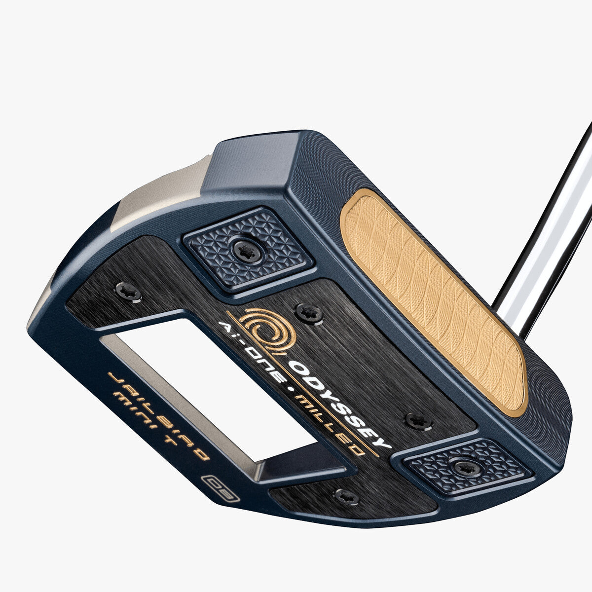 ODYSSEY 25 AI-ONE MILLED JAILBIRD MINI T DB PUTTER – LT Golf Shop