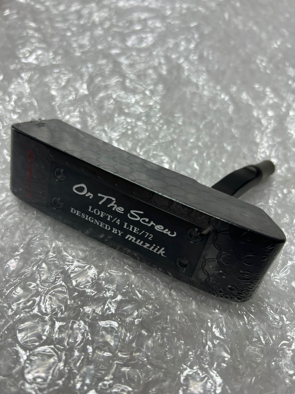 MUZIIK 6121 BLACK PUTTER (HEAD ONLY) - LIMITED EDITION – LT Golf Shop