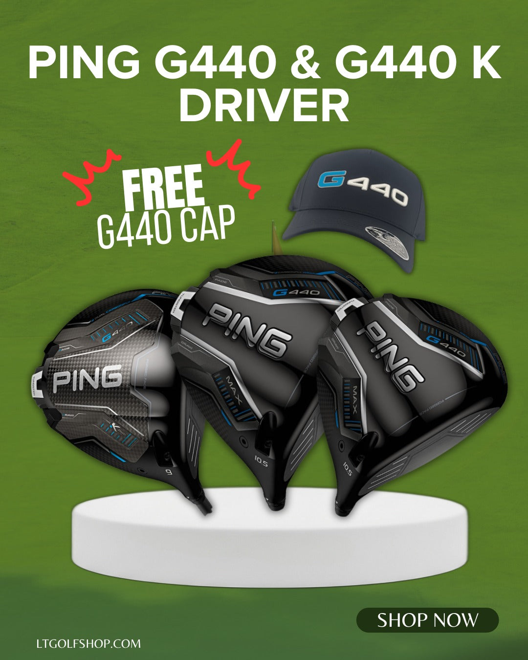 PING G440 & G440 K DRIVER (Free Item)
