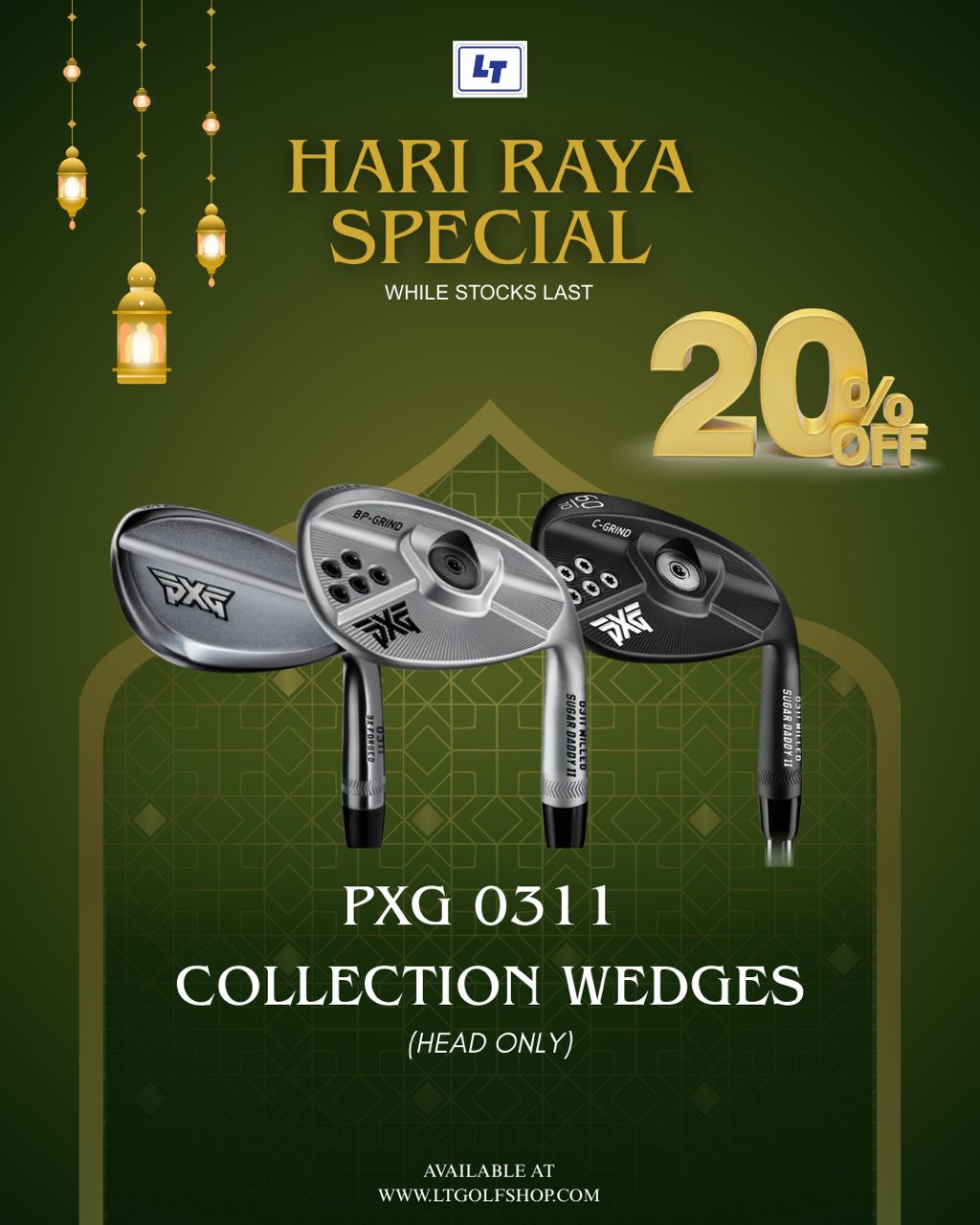PXG 0311 COLLECTION WEDGES (HEAD ONLY)