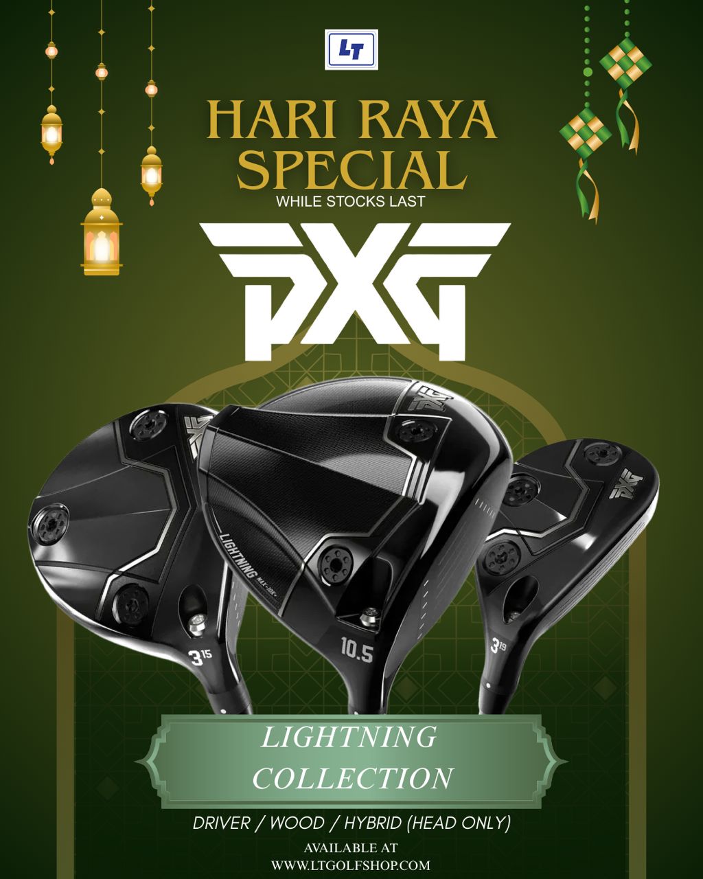 PXG LIGHTNING COLLECTION (HEAD ONLY)