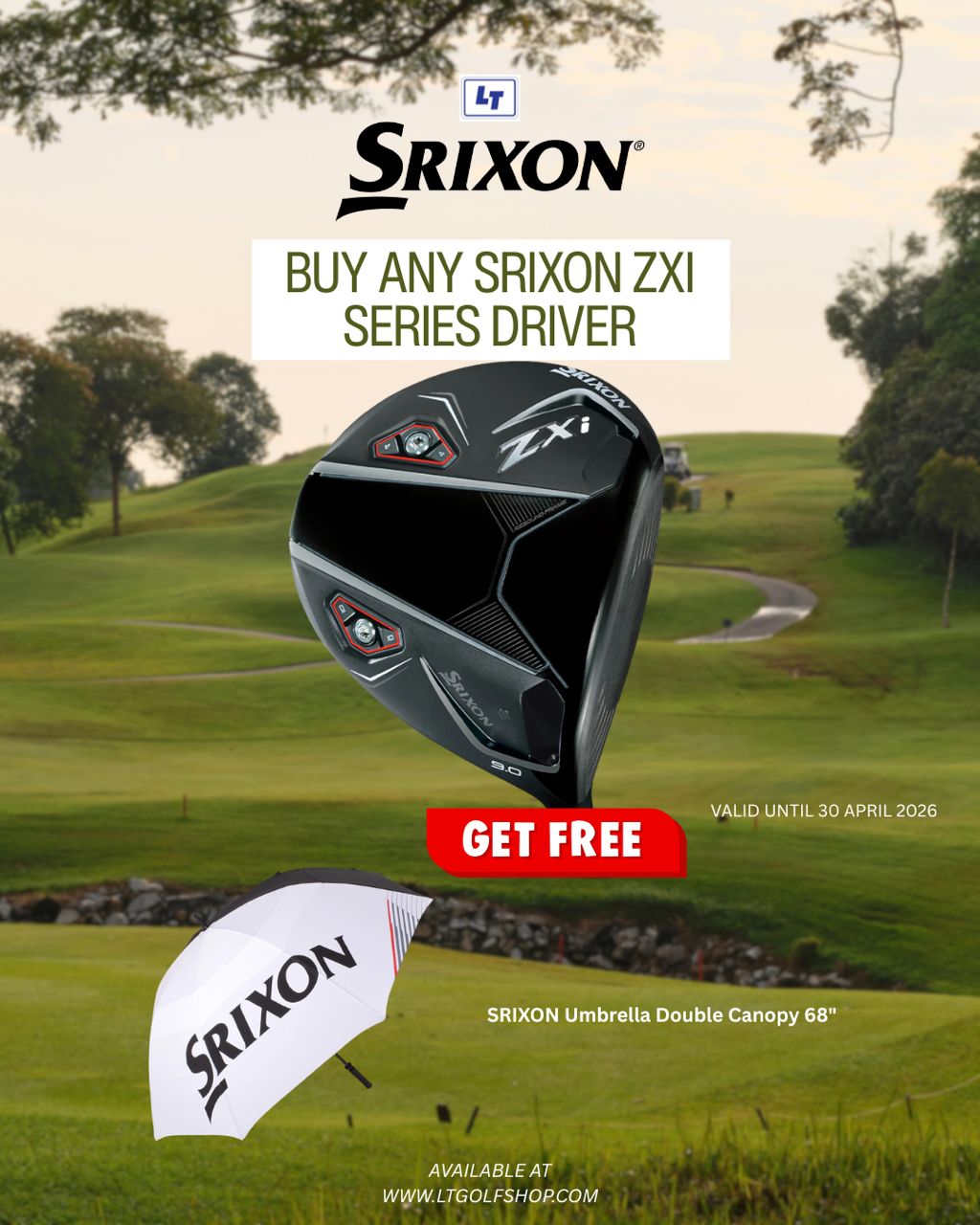 SRIXON ZXI DRIVER SERIES