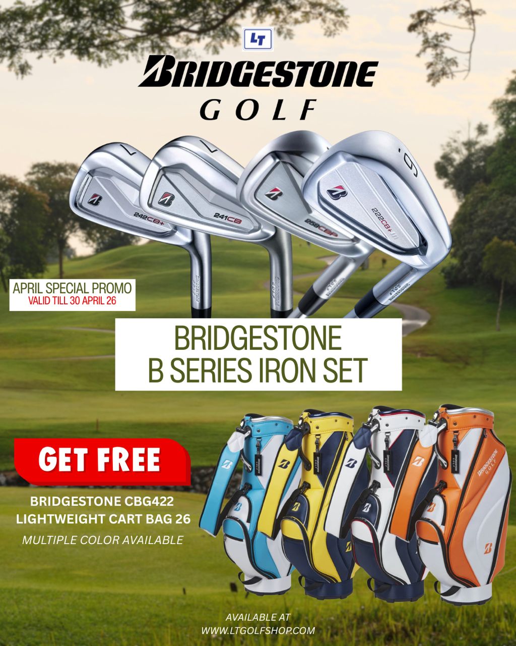 BRIDGESTONE B SERIES IRON SET