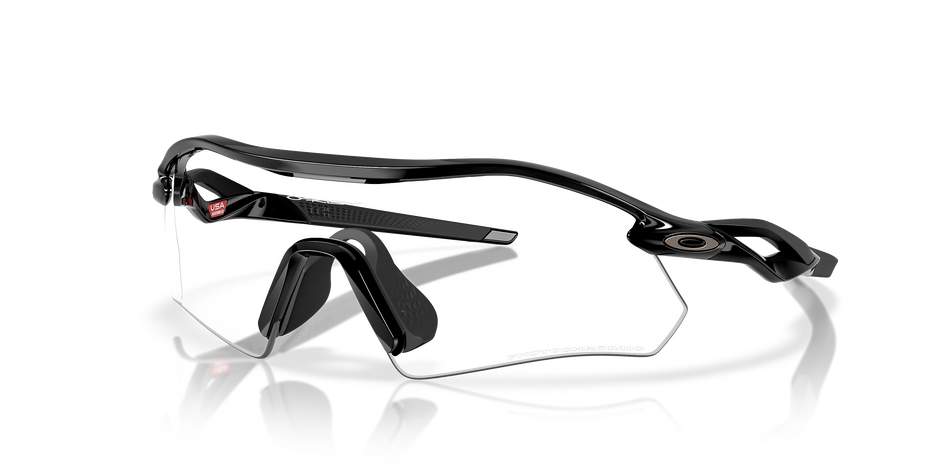 OAKLEY RADAR PLATE CLEAR PHOTOCHROMIC 50% BLACK IRIDIUM SUNGLASSES