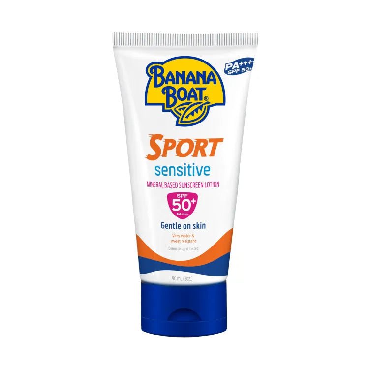 BANANA BOAT SPORT SENSITIVE LOTION SPF50+ 90ML