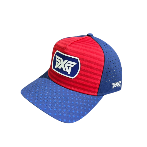 PXG 24 STARS & STRIPES DOG TAG 5 PANEL ADJUSTABLE CAP