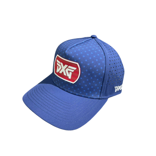 PXG 24 STARS & STRIPES DOG TAG 5 PANEL ADJUSTABLE CAP