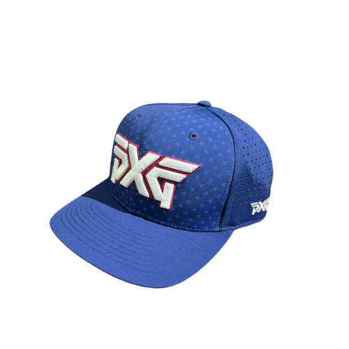 PXG 24 STARS & STRIPES 6 PANEL ADJUSTABLE CURVED BILL CAP