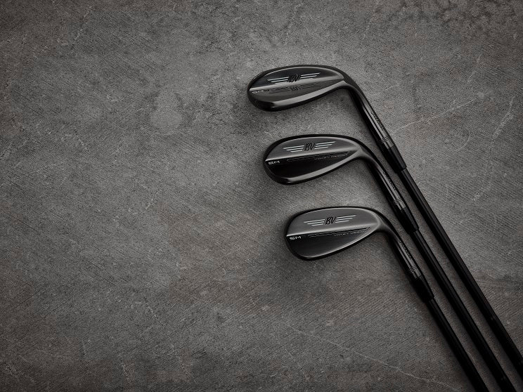 (56°/12° D)VOKEY SM9 Jet Black Premium Titleist Vokey SM9 Jet Black Wedge - Express Golf