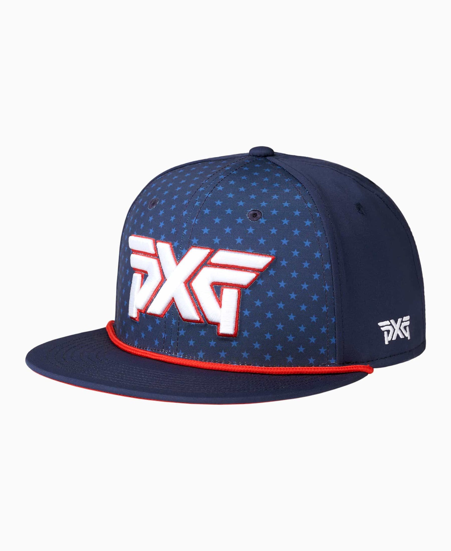 PXG 24 STARS & STRIPES ADJUSTABLE FLAT BILL CAP