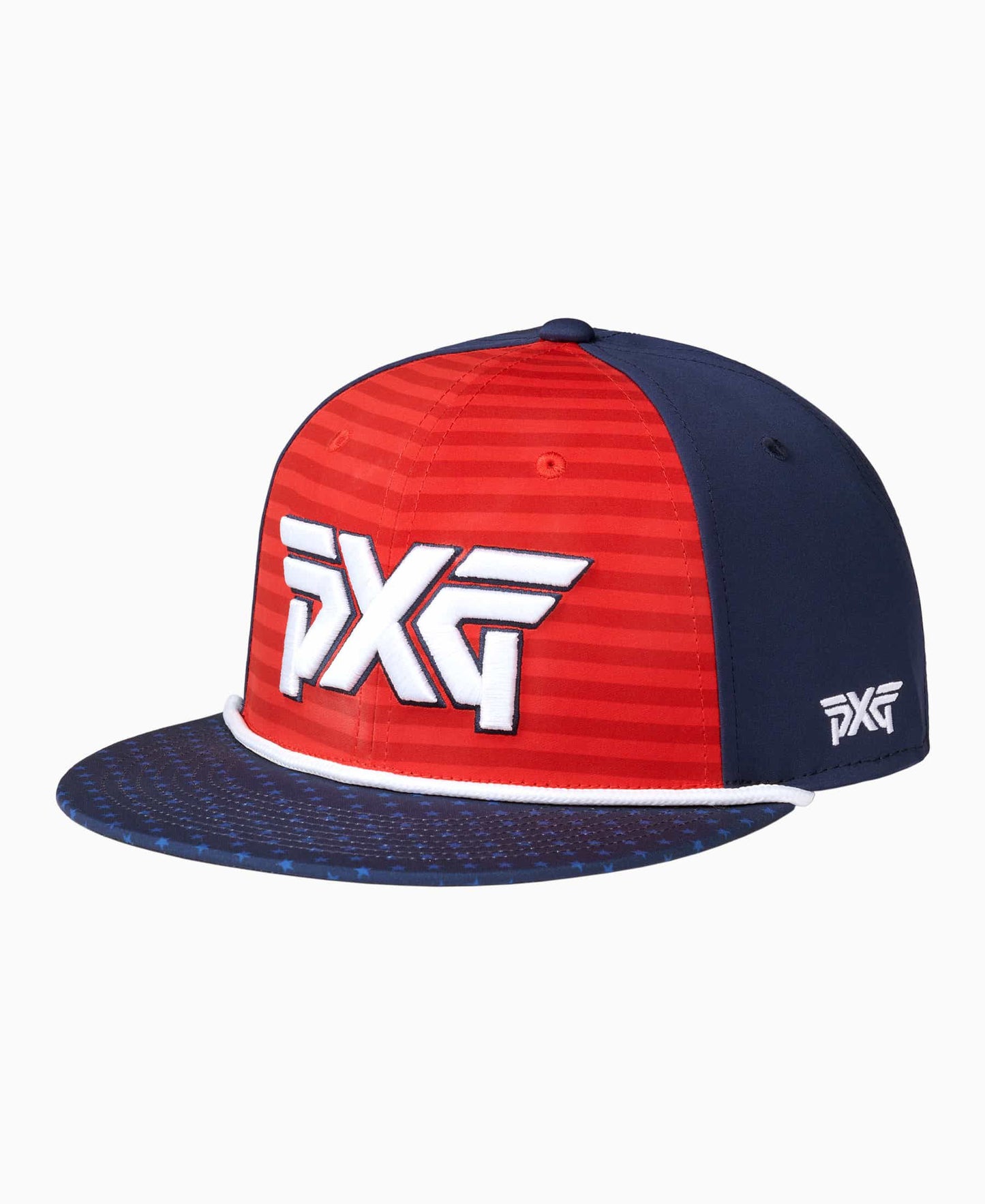 PXG 24 STARS & STRIPES ADJUSTABLE FLAT BILL CAP