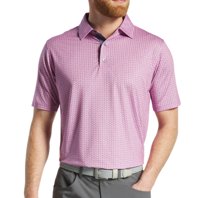 FOOTJOY LEAF PRINT MEN'S SHIRT 24