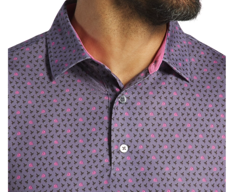 FOOTJOY FLYING WASP PRINT MEN'S SHIRT 24