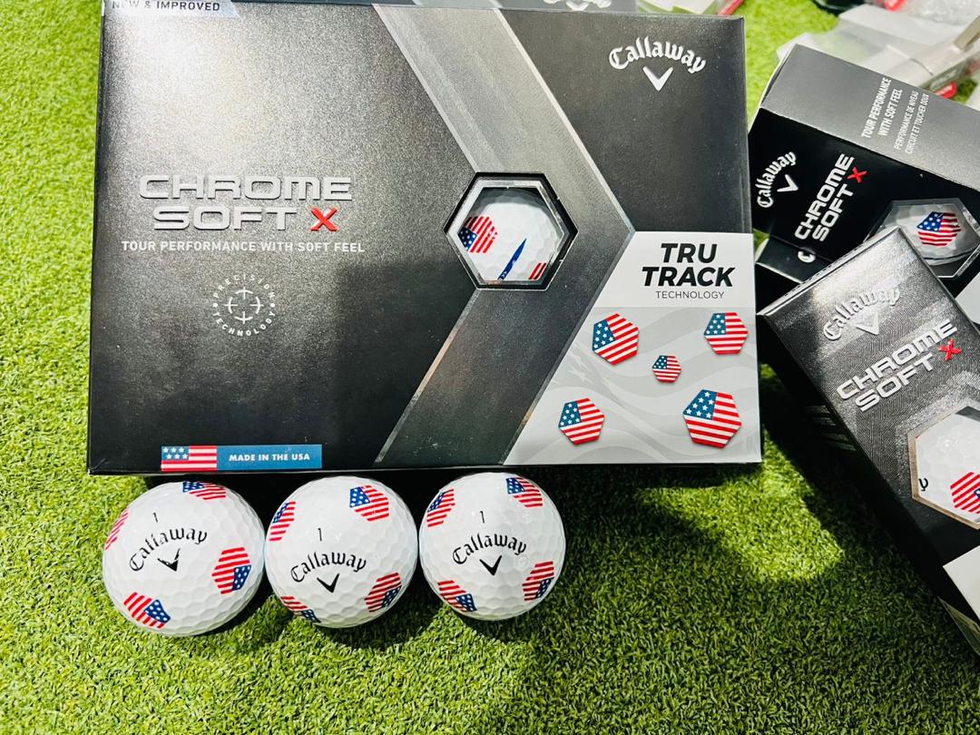 CALLAWAY CHROME SOFT X USA TRUTRACK GOLF BALL – LT Golf Shop