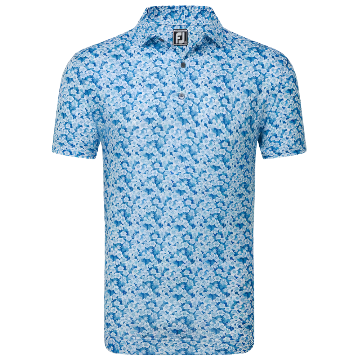 FOOTJOY PRIMROSE PRINT SELF COLLAR MEN'S SHIRT 24