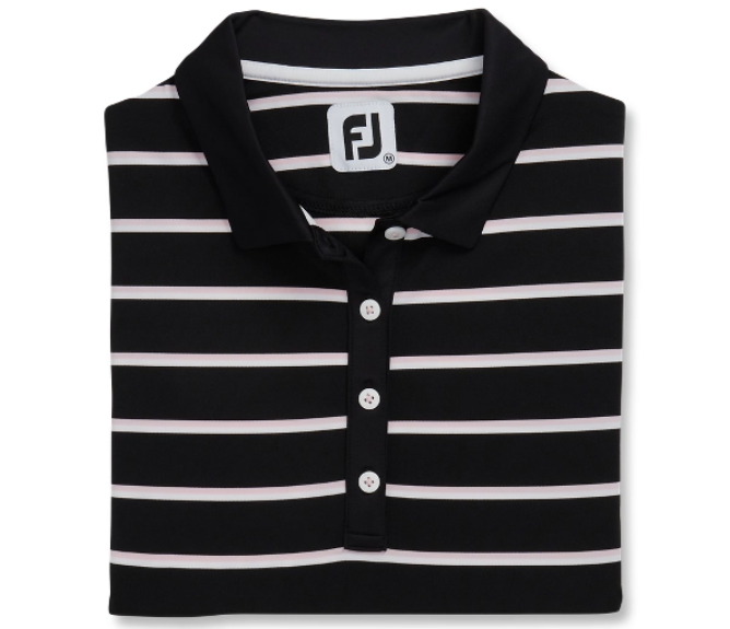 FOOTJOY SHORT SLEEVE STRIPE WOMEN'S SHIRT 24