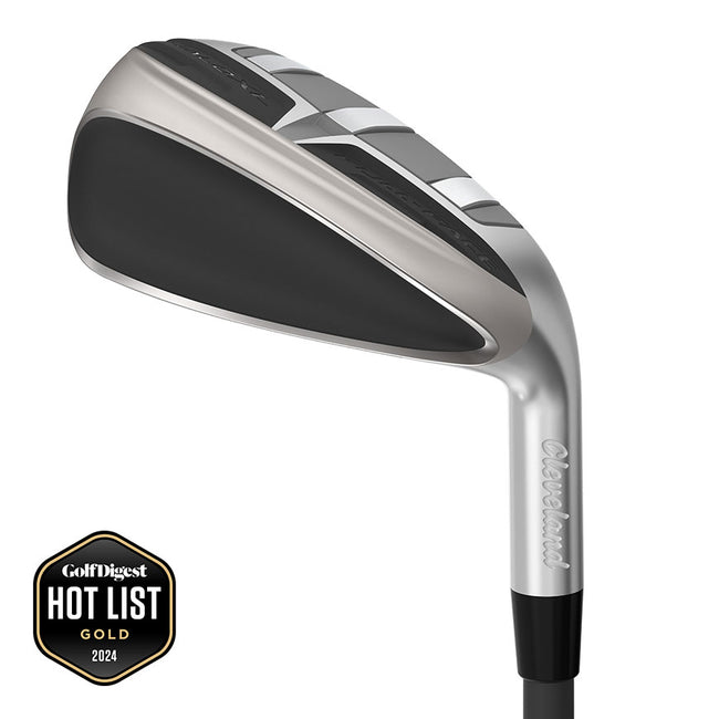 CLEVELAND LAUNCHER HALO XL FULL-FACE GRAPHITE IRONS 24