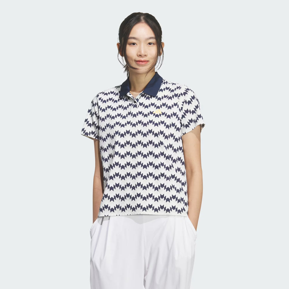 ADIDAS 26 CLIMACOOL ALL OVER PRINT WOMEN'S SHORT SLEEVE SHIRT