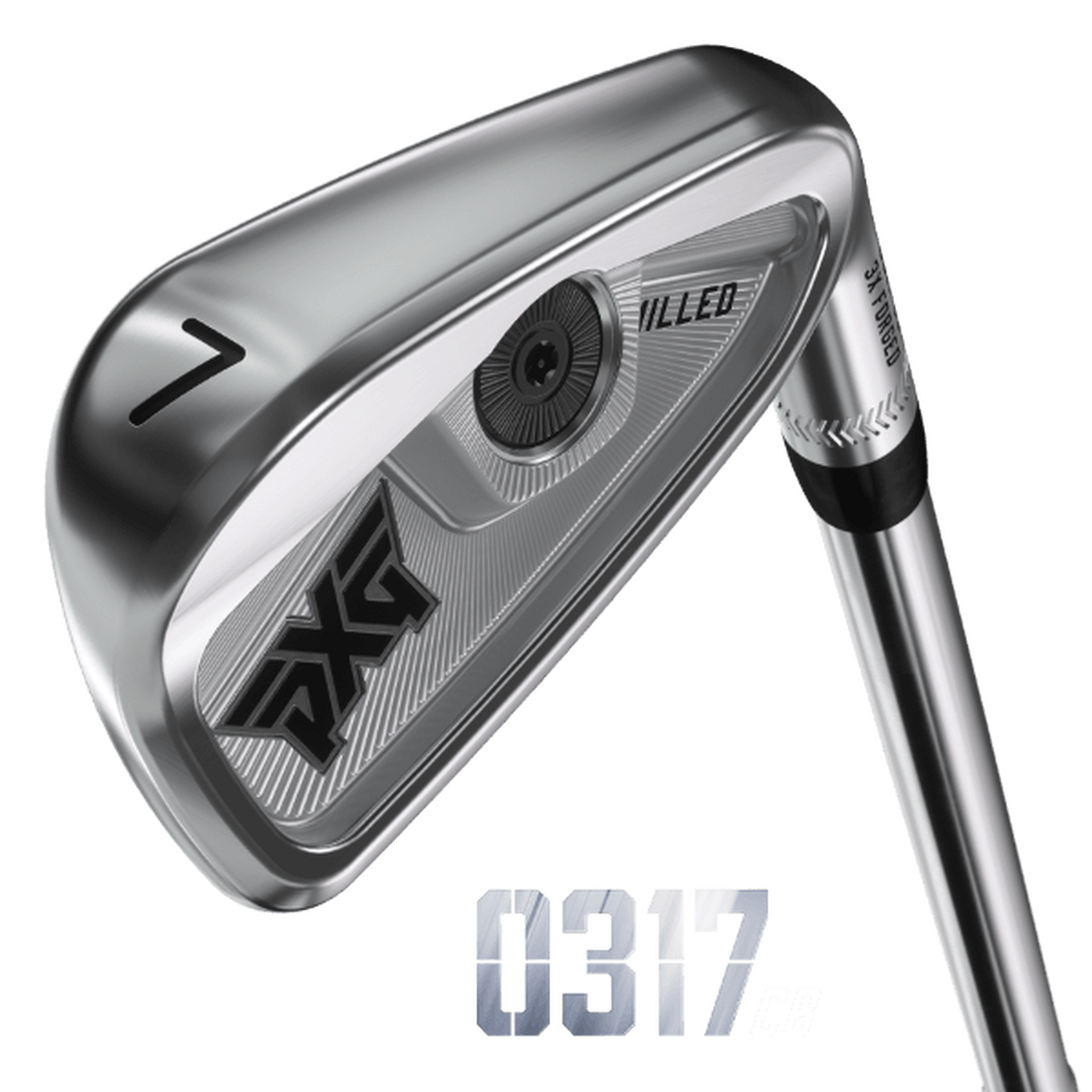 PXG 0317 CB CHROME #4-9W IRON (HEAD ONLY - 7PCS) – LT Golf Shop