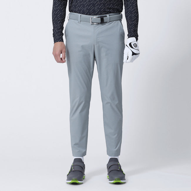LUSHENUNI Men's Golf Pants Slim High Stretch, Ice Silk Dress Pants with  Expandable-Waist Pants (Dark Blue,33) at  Men's Clothing store