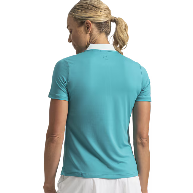 FOOTJOY ZIP BLADE COLLAR WOMEN'S POLO