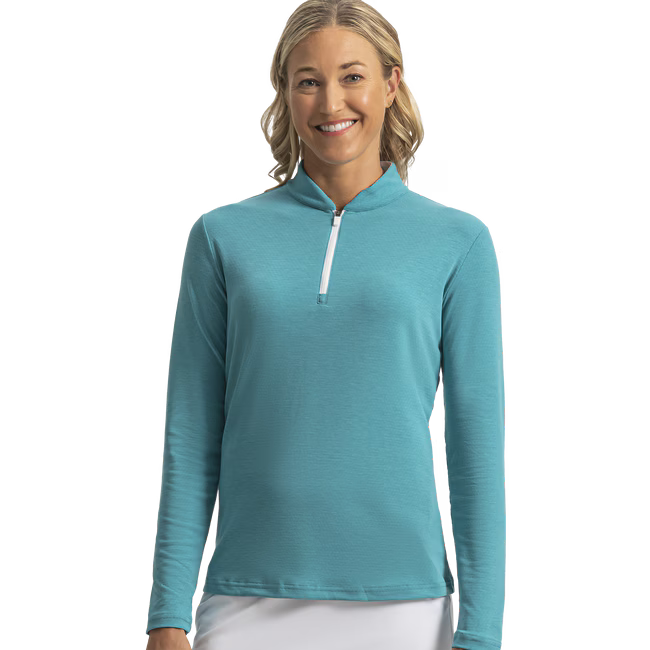 FOOTJOY QUARTER ZIP MIDLAYER WOMEN