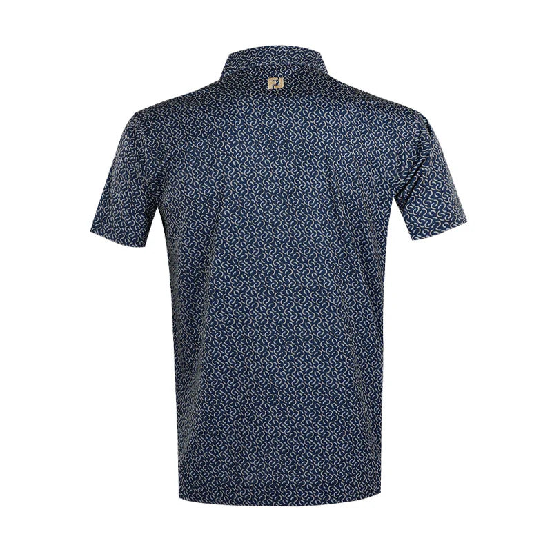 FOOTJOY ARC GEO LISLE POLO