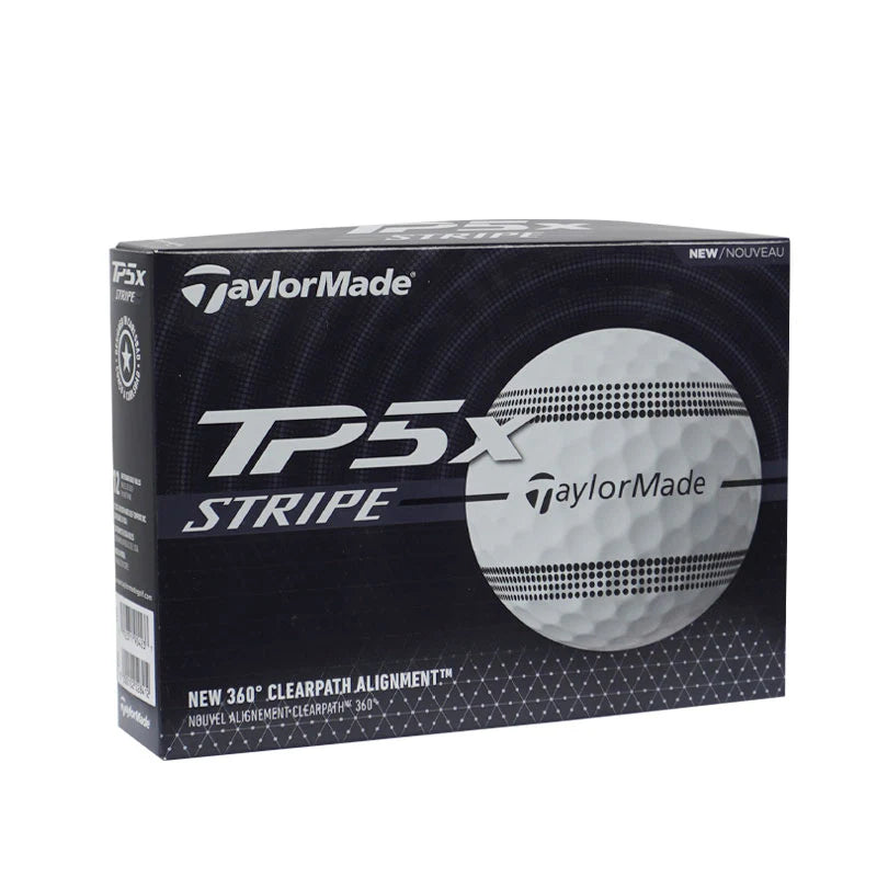TAYLORMADE TP5X STRIPE FIRECRACKER GOLF BALL 2025 - Limited Edition