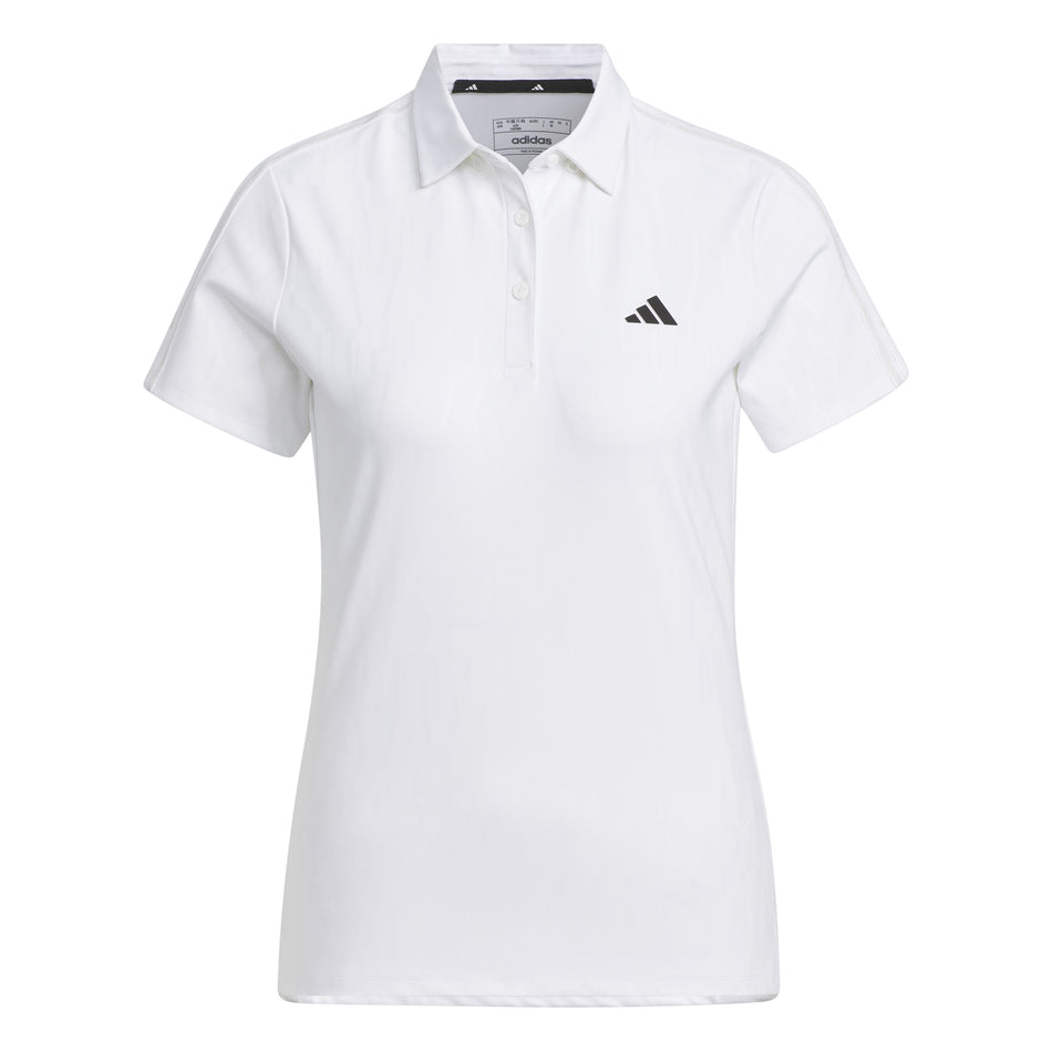 ADIDAS 24 HEAT.RDY DEBOSSED WOMEN'S POLO SHIRT