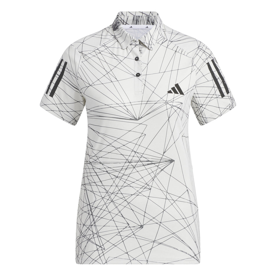 ADIDAS 24 AEROREADY GRAPHIC SHORT SLEEVE WOMEN'S POLO SHIRT