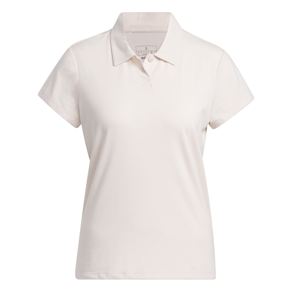 ADIDAS 24 GO-TO HEATHERED WOMEN'S POLO SHIRT