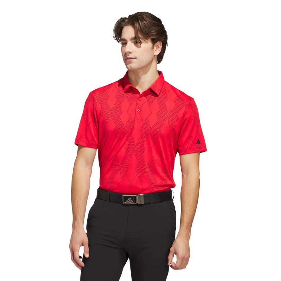 ADIDAS 25 ULTIMATE365 MICRO TEXTURE POLO SHIRT
