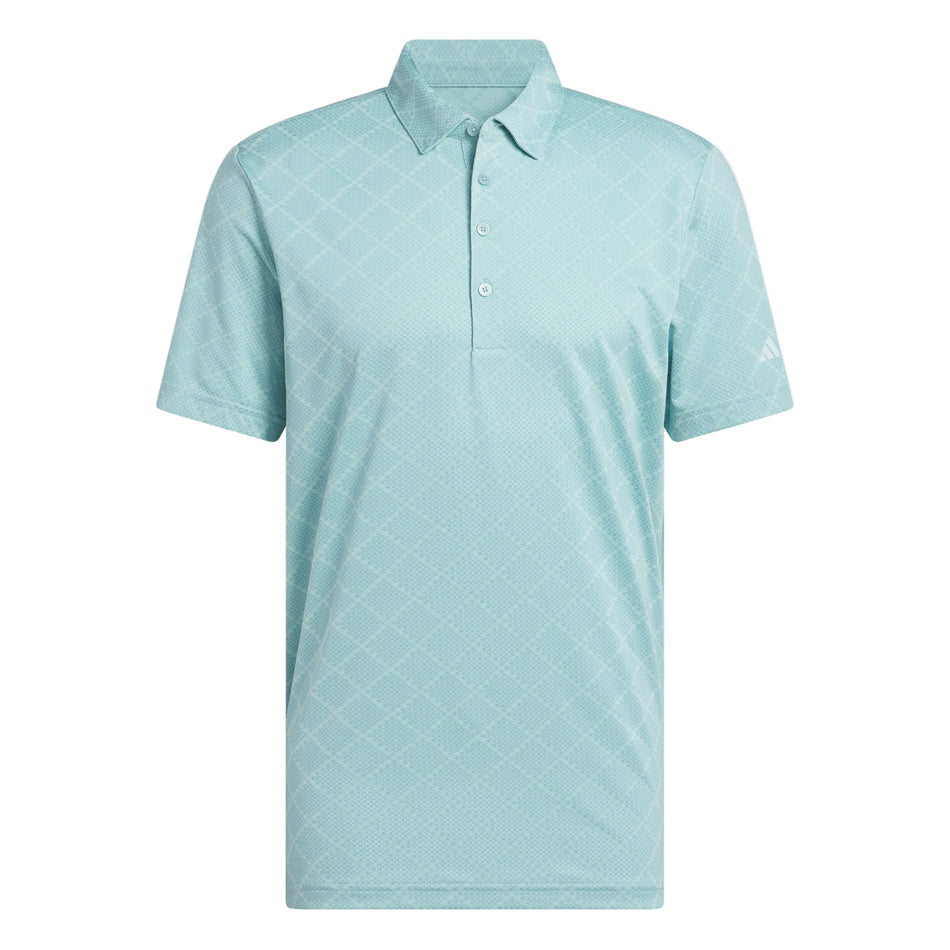 ADIDAS ULTIMATE365 HOUNDS JACQUARD POLO SHIRT