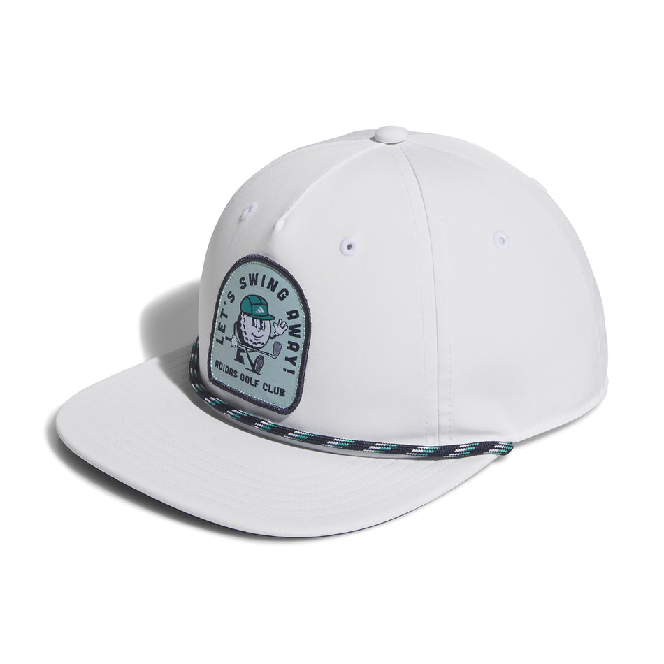 ADIDAS 25 LET'S SWING AWAY 5 PANEL ROPE JUNIOR CAPS