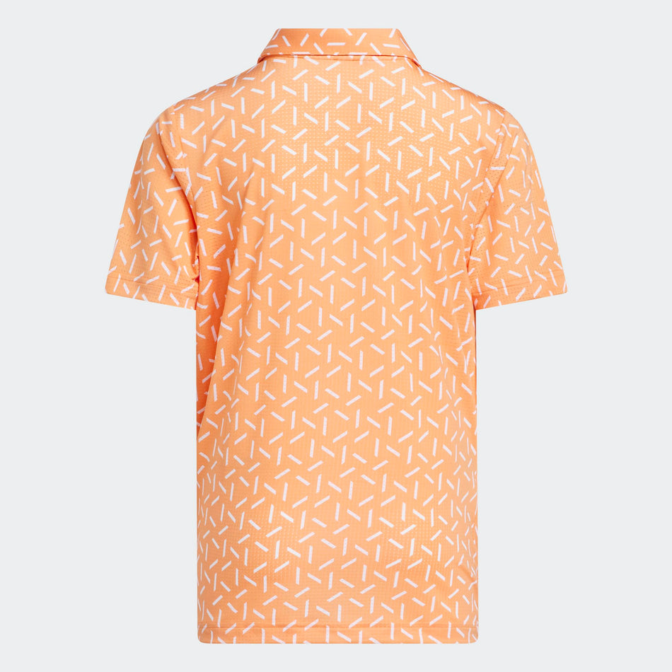 ADIDAS 26 BOYS CLIMACOOL ULTIMATE 365 PRINTED MESH JUNIOR POLO SHIRT