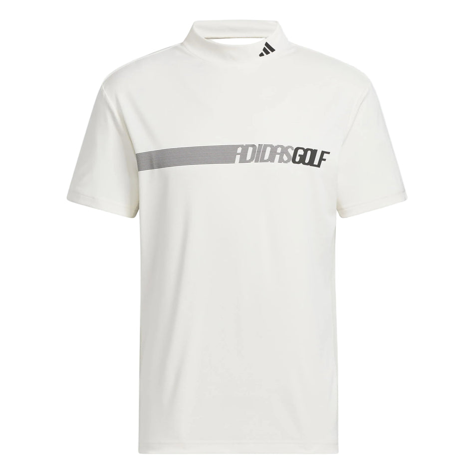ADIDAS 26 MOCK NECK SHORT SLEEVE POLO SHIRT