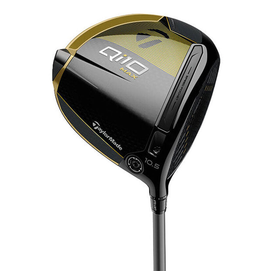 TAYLORMADE QI10 MAX DESIGNER SERIES BLK/GOLD DRIVER
