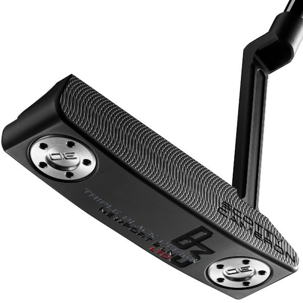 SCOTTY CAMERON B3 TRIPLE BLACK NEWPORT 2 LONG NECK PUTTER - LIMITED EDITION