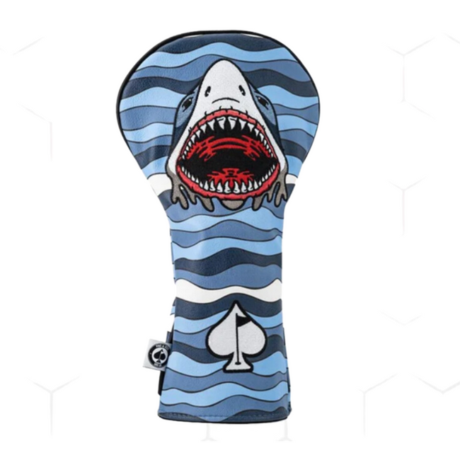 PINS & ACES SHARK ATTACK - DRIVER HEADCOVER
