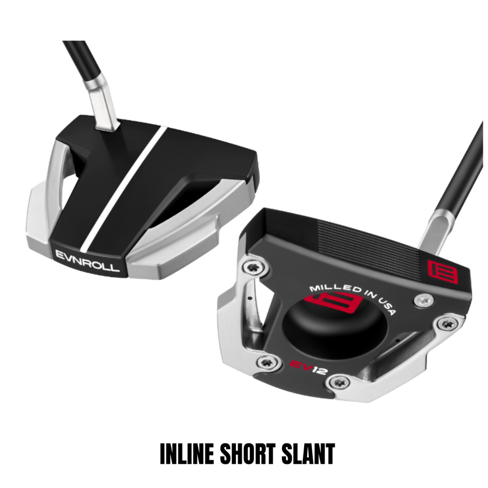 EVNROLL EV12 BLACK MALLET PUTTER (TOURTAC GRIP)