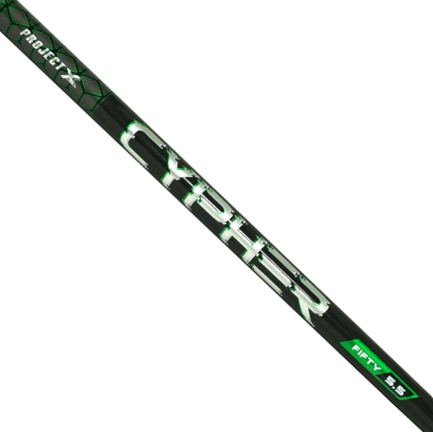 PROJECT X GRAPHITE DRIVER SHAFT - CYPHER 50