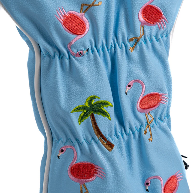 PINS & ACES DANCING FLAMINGO - DRIVER HEADCOVER