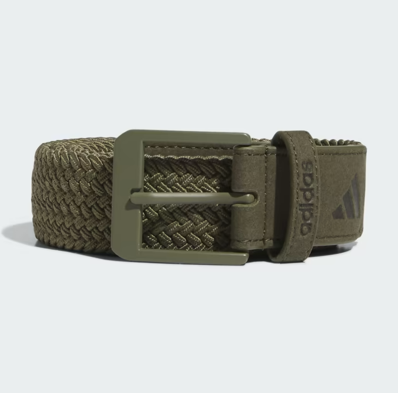 adidas men's golf braided stretch belt