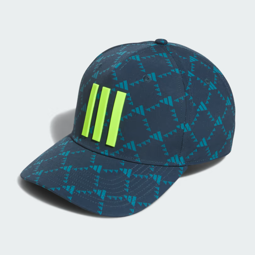 ADIDAS TOUR 3-STRIPES PRINTED CAP