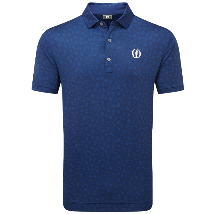 FOOTJOY 152nd OPEN CHAMPIONSHIP POSTAGE STAMP PRINT MEN'S SHIRT