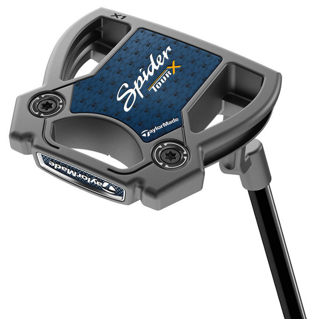 TAYLORMADE 24 SPIDER TOUR X SILVER #1 L-NECK PUTTER