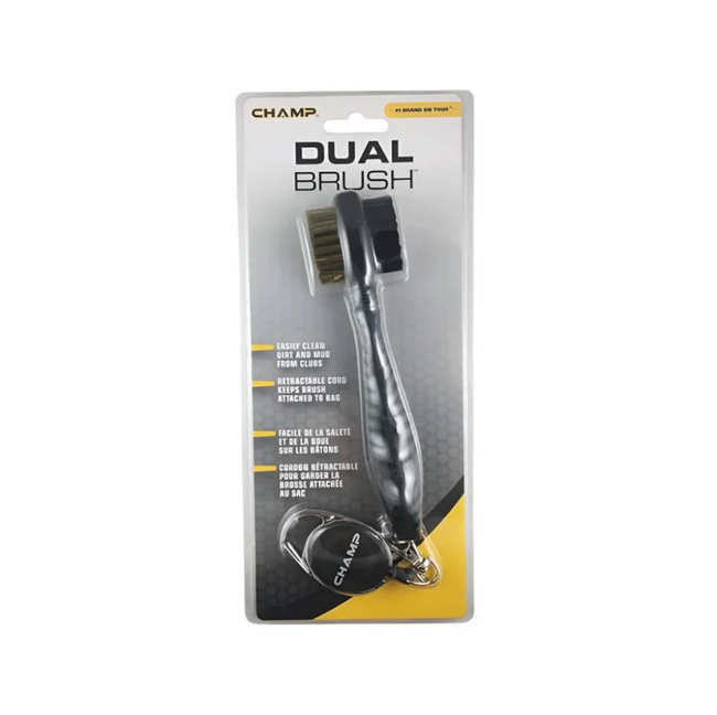 CHAMP DUAL BRUSH W ZIP CORD